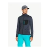 Kép 3/3 - ATOMIC Savor Fleece Jacket DENIM/Black férfi pulóver 