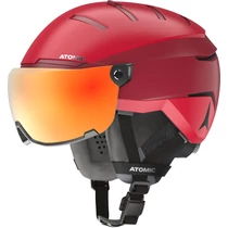 ATOMIC SAVOR  GT Amid Visor HD  Red bukósisak S ATOMIC SAVOR  GT Amid Visor HD  Red bukósisak S