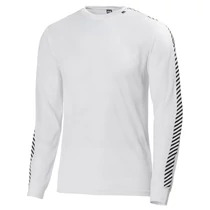 HH Lifa Stripe Crew White férfi aláöltöző