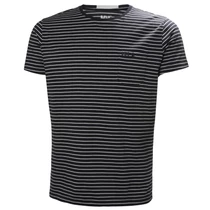 HH Fjord T-Shirt Navy Stripe férfi póló HH Fjord T-Shirt Navy Stripe férfi póló