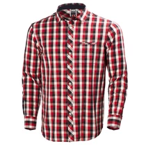 HH Coast Shirt Navy Check férfi ing