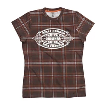HH W Graphic SS Tee Walnut női póló HH W Graphic SS Tee Walnut női póló