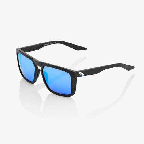 100% RENSHAW KERÉKPÁROS SZEMÜVEG MATTE BALCK HYPER BLUE