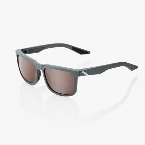 100% BLAKE- SOFT TACT COOL GREY-HIPER CRIMSON LENS  KERÉKPÁROS SZEMÜVEG