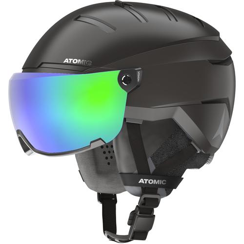 ATOMIC SAVOR GT Amid Visor HD PHOTO Black bukósisak  