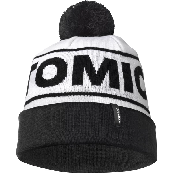ATOMIC Alps Pom Beanie White/ Black sapka 