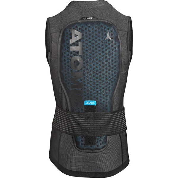 ATOMIC Live Shield Vest Amid M LV1 All Black gerincprotektor 