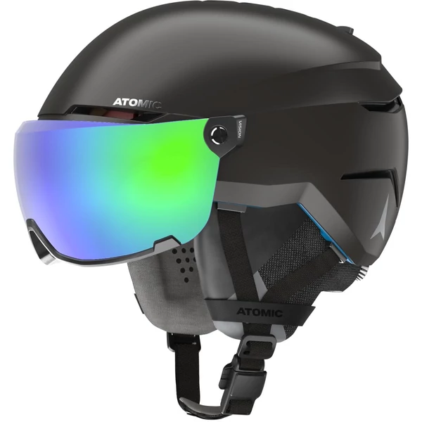 ATOMIC SAVOR  Amid Visor HD  Black bukósisak  2025