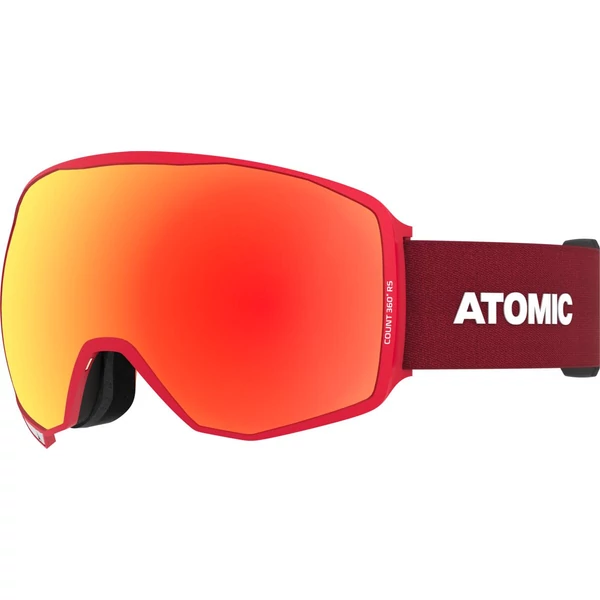 ATOMIC Count 360° HD Red síszemüveg large fit, 3 lencsével