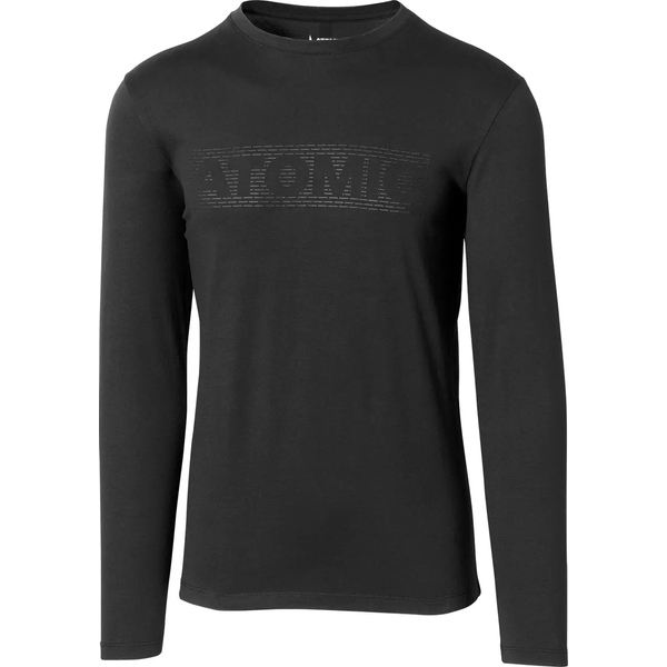ATOMIC Alps LS T-Shirt 3D BLACK férfi póló 