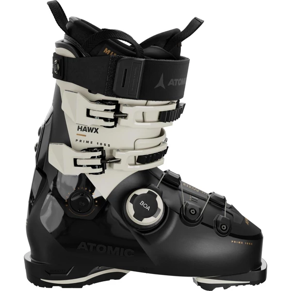 ATOMIC Hawx Prime 105S W BOA Black/Stone/Gold női sícipő 2024-25 modell