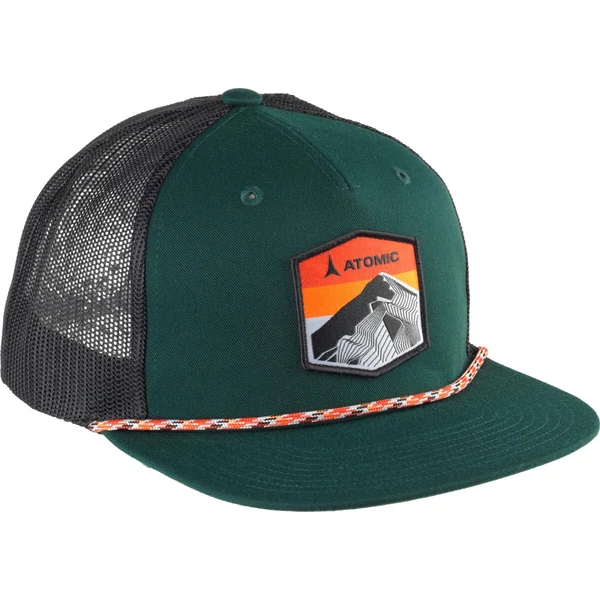 ATOMIC Alps Trucker Cap DARK GREEEN