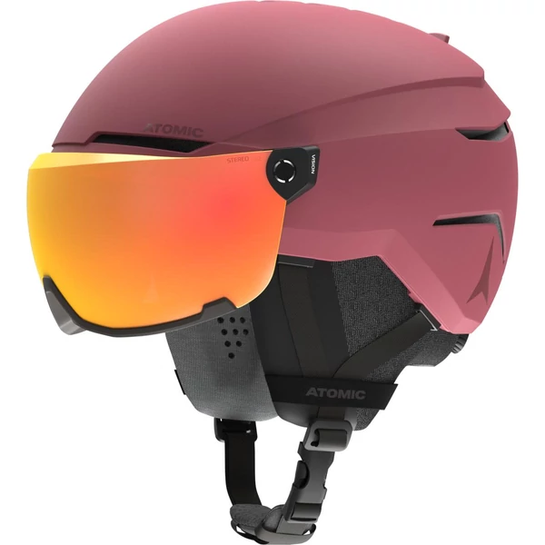 ATOMIC Savor Visor Stereo MAROON bukósisak 2025