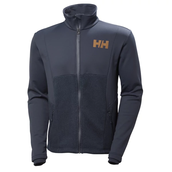 HH ULLR Ski Fleece Graphite férfi pulóver