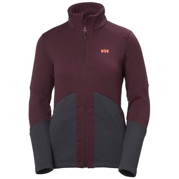 HH W EQ Black Midlayer Port női pulóver