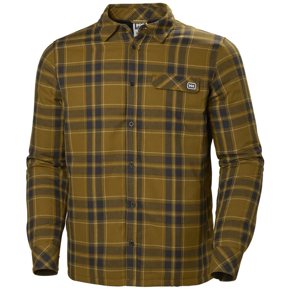 HH Lifaloft Insulated Flannel Shirt Marmalade férfi ing