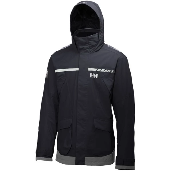 HH Pier Jacket Navy férfi vitorlás kabát 