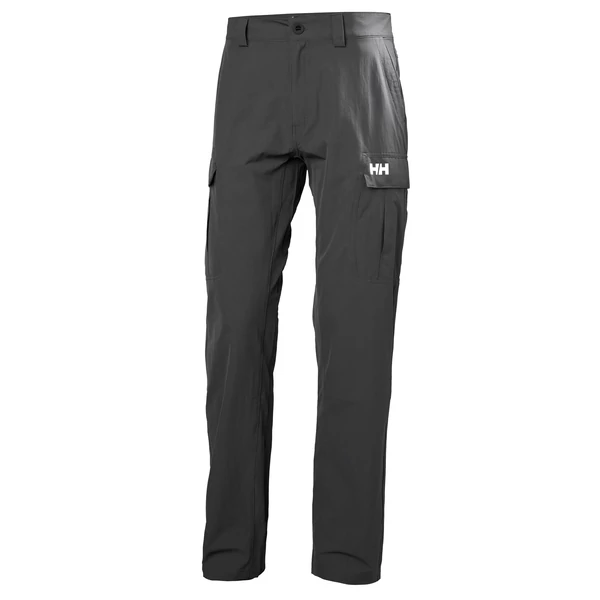 HH QD CARGO Pant EBONY férfi vitorlás nadrág