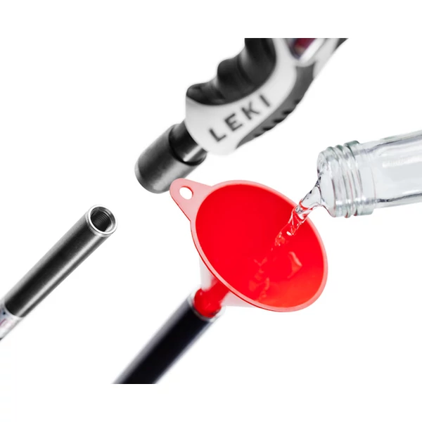 Leki Hot Shot S Black/L.Grey/Red síbot 