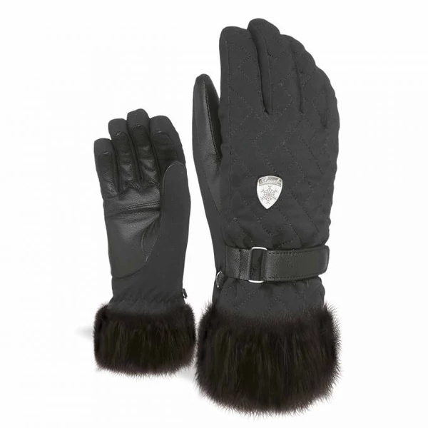 LEVEL Women's Chanelle Black női síkesztyű
