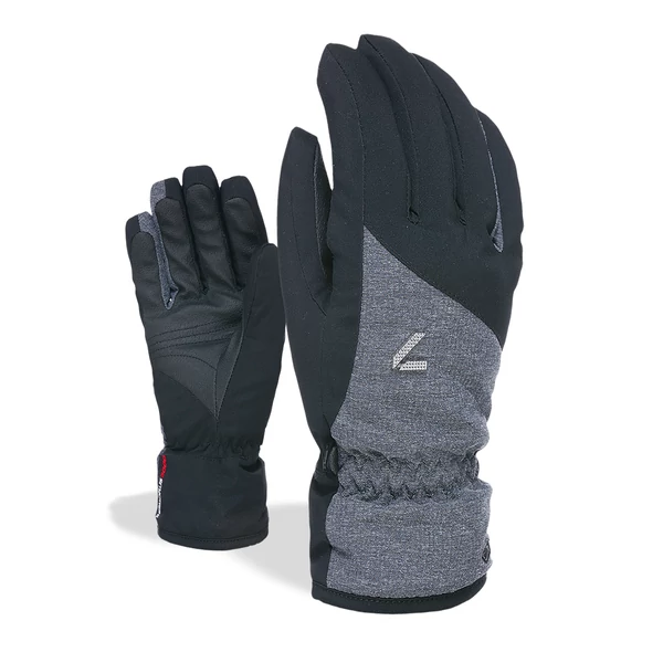 LEVEL Astra W Gore-Tex Blk/ Grey női síkesztyű