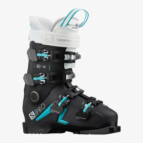 SALOMON S/Pro 80 W Black/ Scuba Blu. női sícipő 