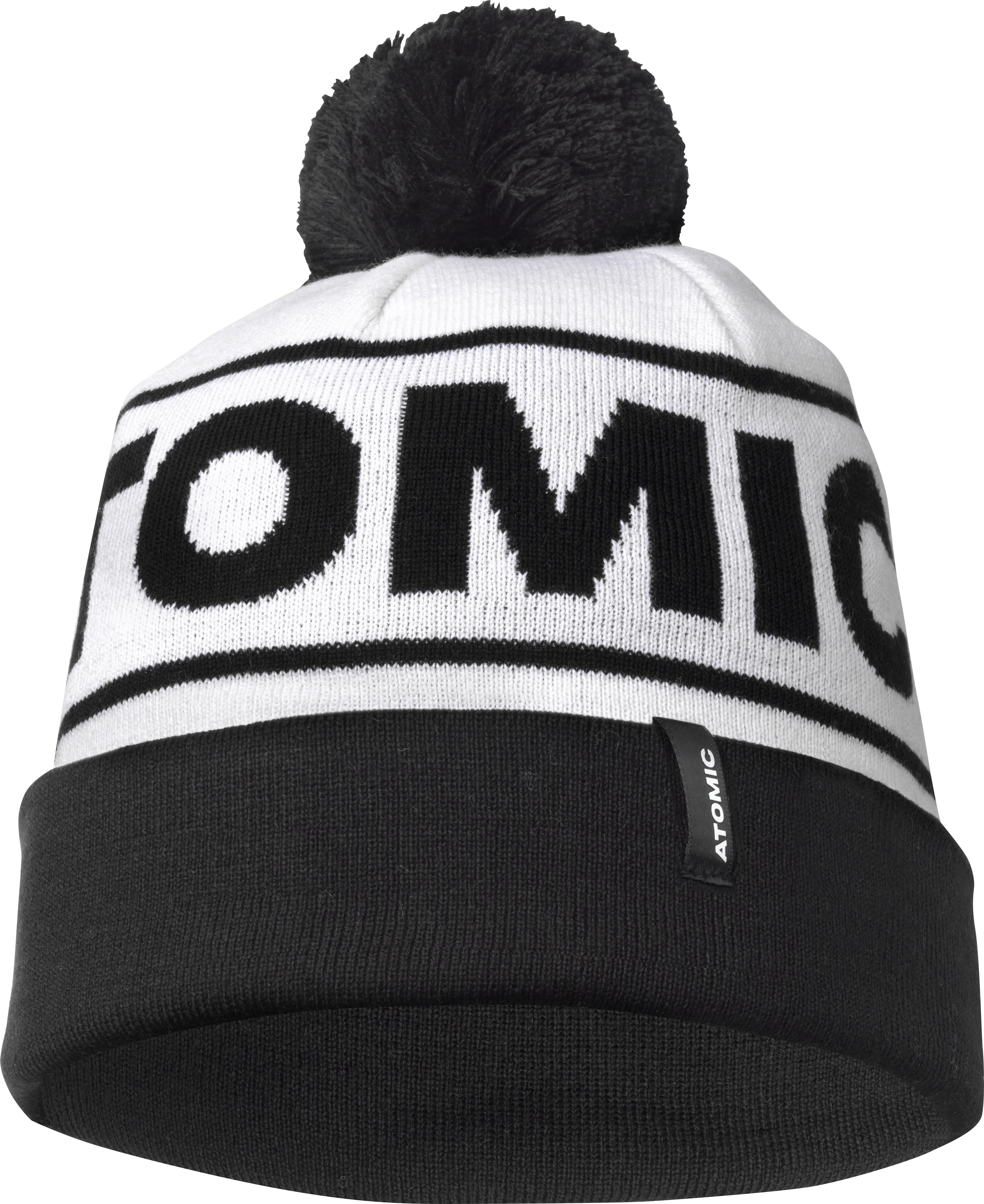 ATOMIC Alps Pom Beanie White/ Black sapka 