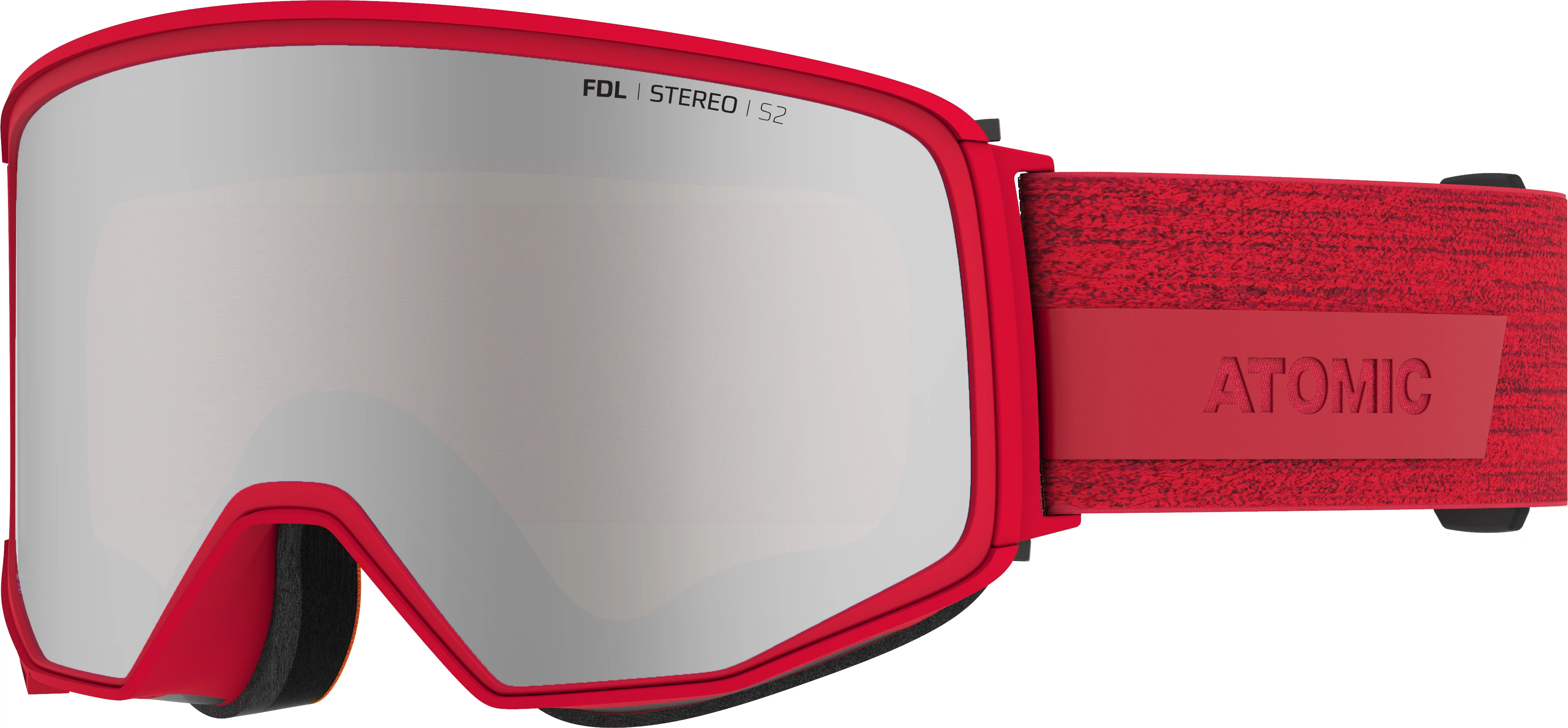 ATOMIC Four Q Stereo Red síszemüveg 