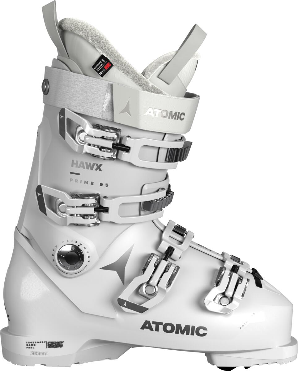 ATOMIC Hawx Prime 95 W WHITE/SILVER női sícipő 
