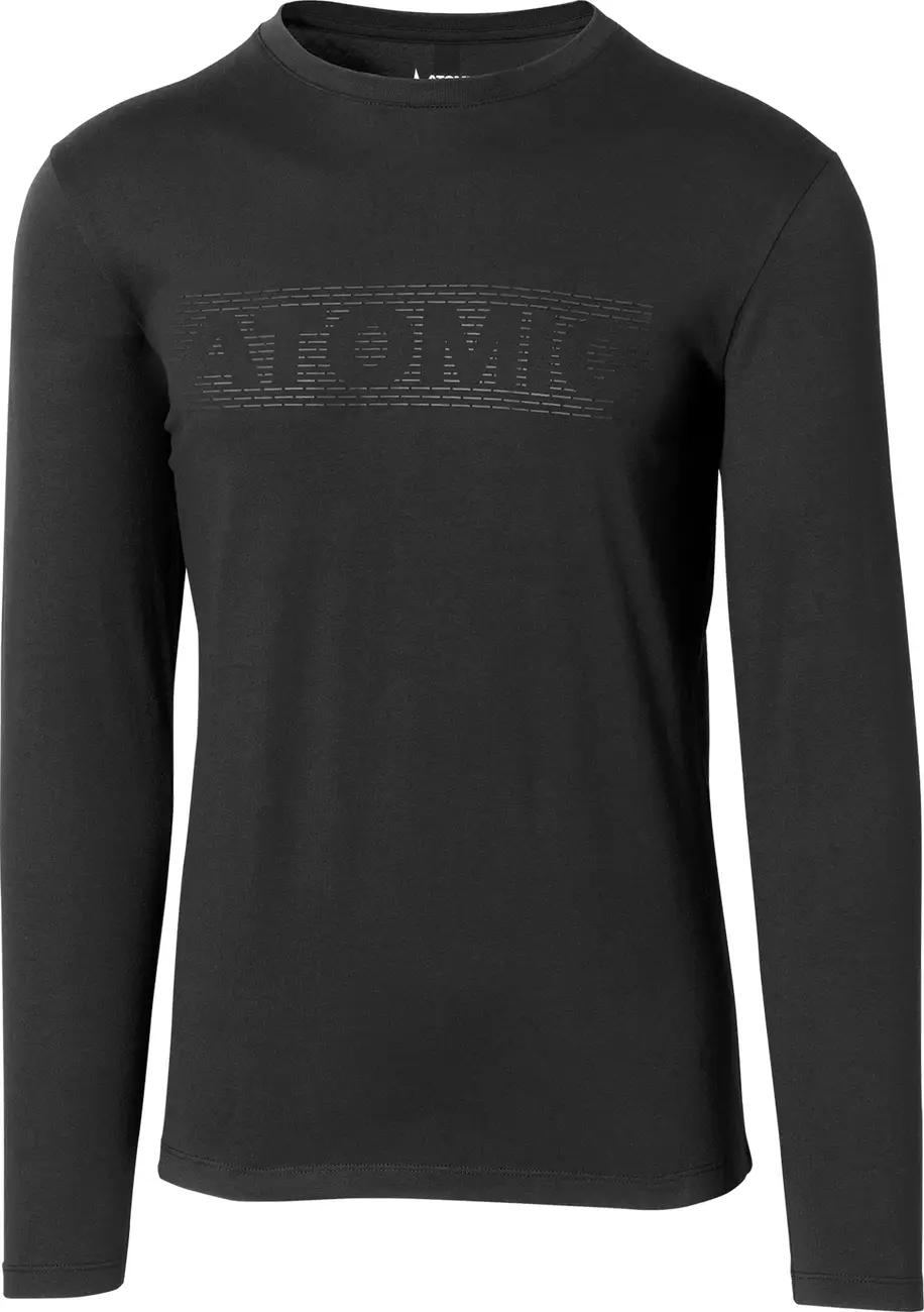 ATOMIC Alps LS T-Shirt 3D BLACK férfi póló 