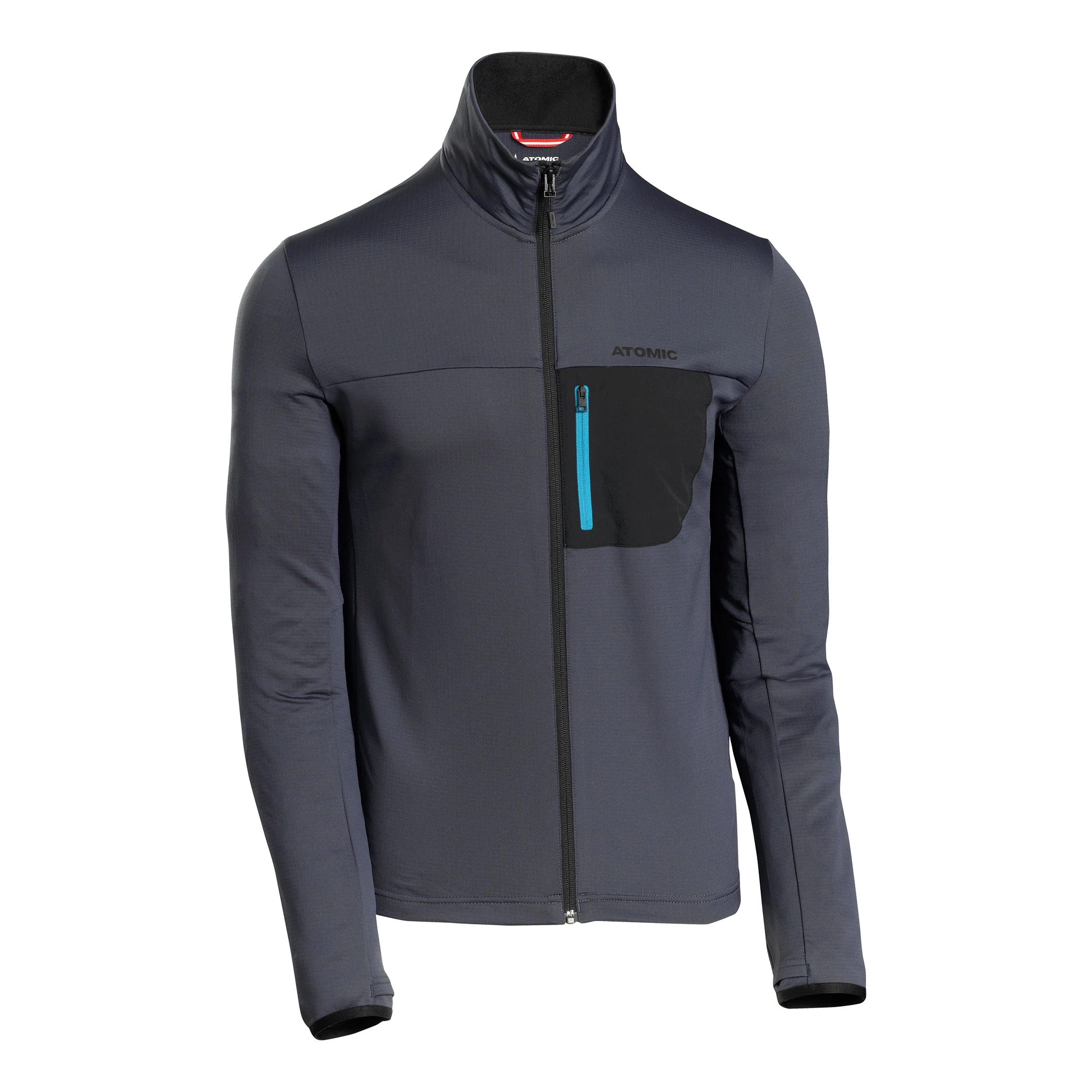 ATOMIC Savor Fleece Jacket DENIM/Black férfi pulóver 