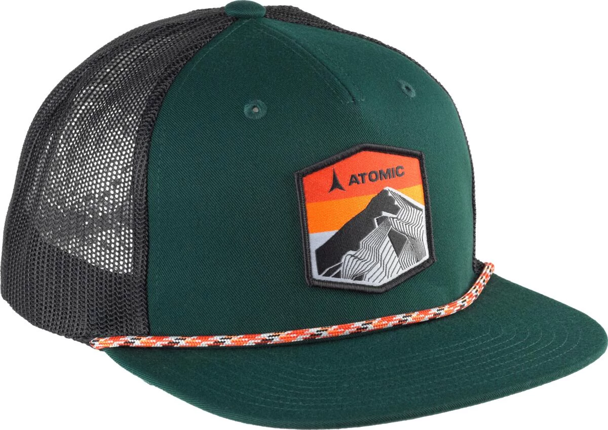 ATOMIC Alps Trucker Cap DARK GREEEN