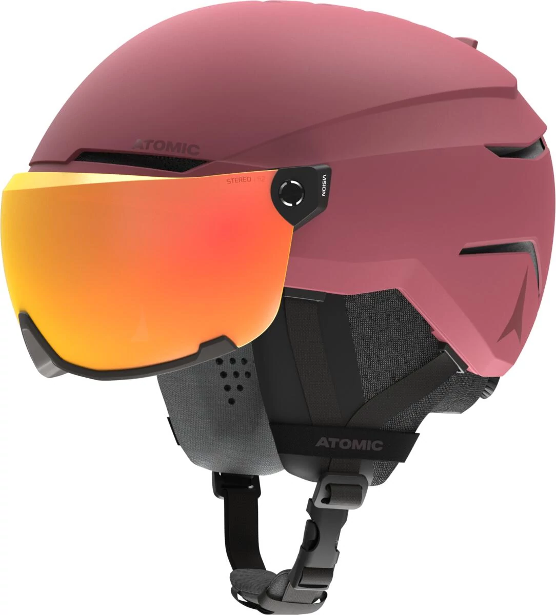 ATOMIC Savor Visor Stereo MAROON bukósisak 2025