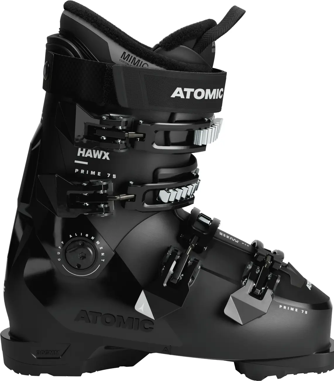 ATOMIC Hawx Prime 75 W Black/ICE női sícipő 2526