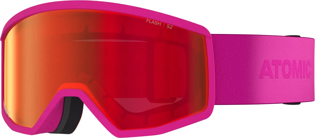 ATOMIC FOUR JR XS FLASH PINK  junior síszemüveg 