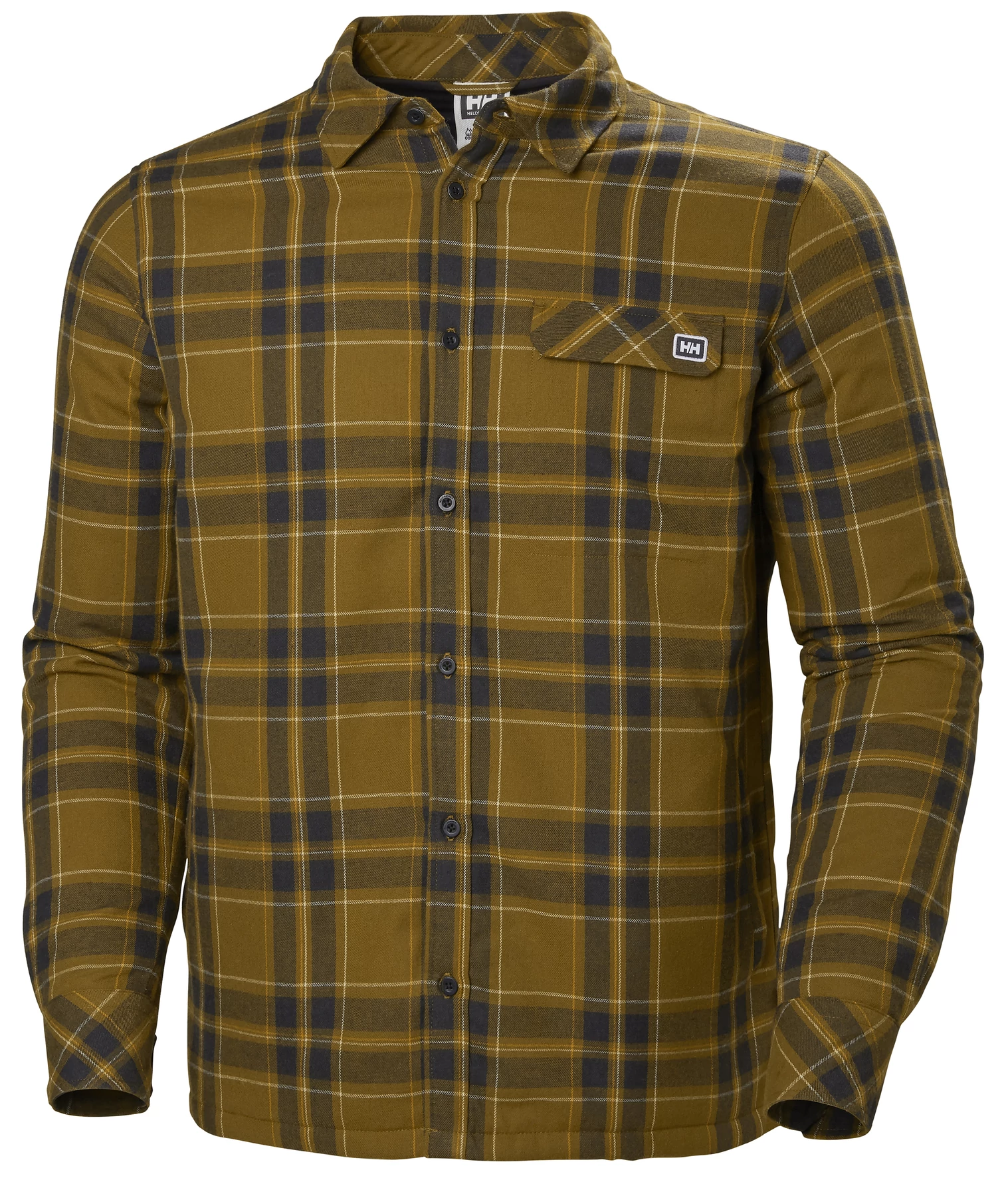 HH Lifaloft Insulated Flannel Shirt Marmalade férfi ing