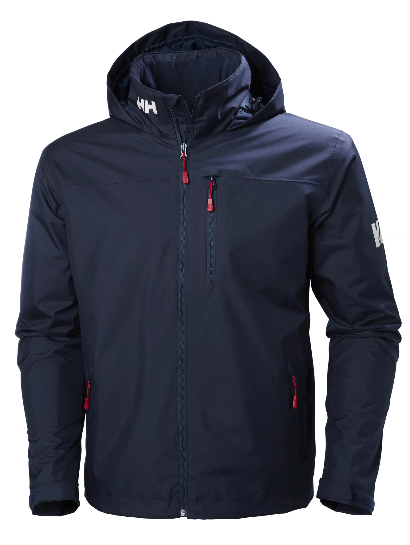 HH Crew Hooded Midlayer Jacket NAVY ffi. vitorlás kabát