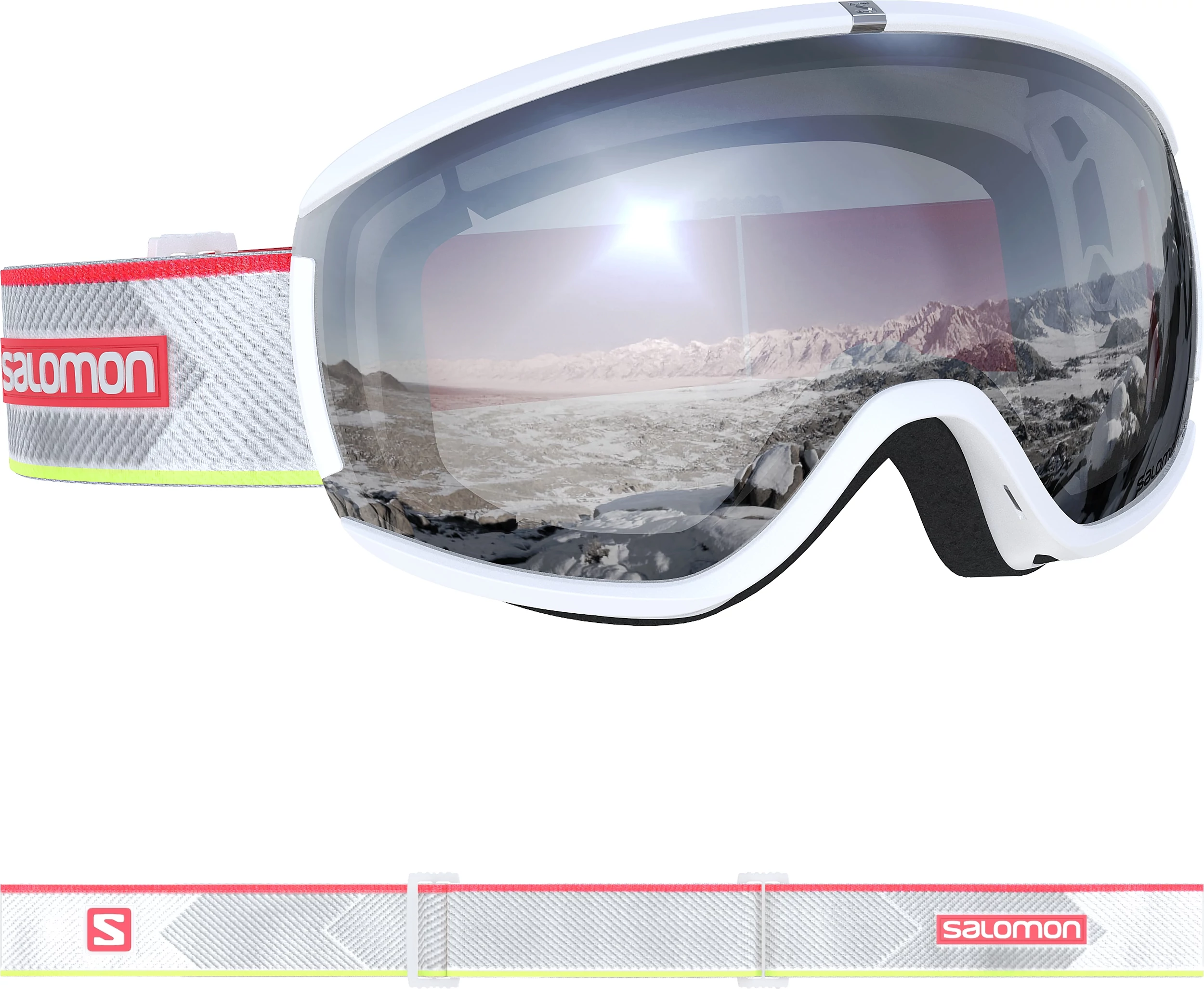 SALOMON Ivy White/ Uni. Super White női síszemüveg 